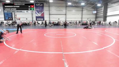 126 lbs Round Of 32 - Harrison Glover, KS vs Logan Letner, OH