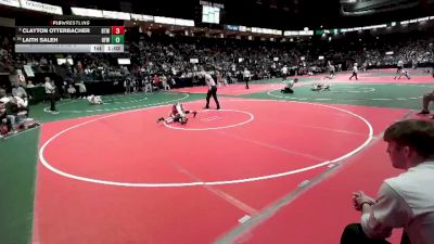 75 lbs Champ. Round 2 - Laith Saleh, OFW1 vs Clayton Otterbacher, BTWA