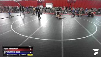 170 lbs Quarterfinal - Noah Torgerson, MN vs Owen Uppinghouse, IL