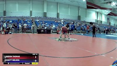 138 lbs Cons. Round 6 - Landon Thomas, MI vs Emmett Nelson, IL