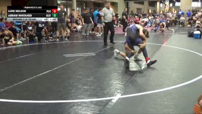100 lbs Round 3 (6 Team) - Luke Nelson, Powerhouse vs Abram Whitaker, NC National Team Gold