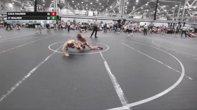 96 lbs Round 7 (10 Team) - JT Walker, Edge Wrestling vs Cale Dauber, Ohio Gold