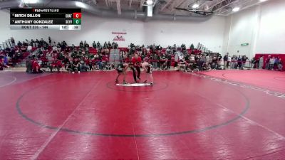 144 lbs Cons. Round 4 - Mitch Dillon, Chatfield vs Anthony Gonzalez, Skyview