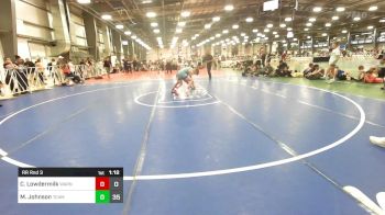 105 lbs Rr Rnd 3 - Cael Lowdermilk, Warner Elite vs Mac Johnson, Team Germantown