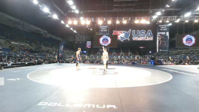 150 lbs Champ. Rd Of 64 - Gabe Cohen, New York vs Luke Steffens, Missouri