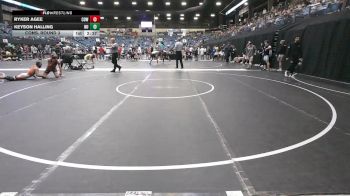 149 lbs Cons. Round 3 - Keyson Halling, Newman vs Ryker Agee, Cowley College