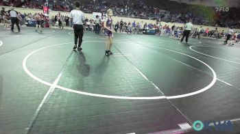 70 lbs Consi Of 8 #2 - Tyler Haxel, Lions Wrestling Academy vs Maddison Morrison, Spiro Bulldog Wrestling