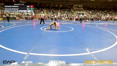 58 lbs Round Of 32 - Richard Widman, Husky Wrestling Club vs Waylon Ressler, DC Elite - Coufal