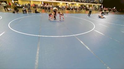 5th - 6th grade - 67 Cons. Round 3 - Kyler Wray, Sebolt Wrestling Academy vs Tye Heysinger, McDominate Training Center