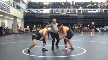 285 lbs Cons. Round 2 - Josiah Rosales, Lassen College vs David Ingles, Modesto Junior College