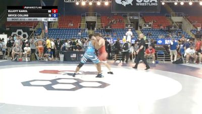 190 lbs Champ. Rd Of 64 - Elliott Karol, Minnesota vs Bryce Collins, Pennsylvania