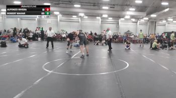 165 lbs Round 5 (10 Team) - Robert Mahar, New England Gold vs Alfonzo Rivera, Rocket Rams