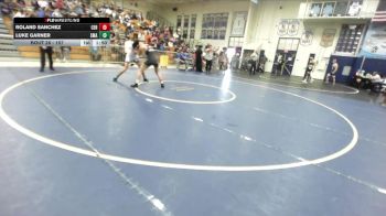 157 lbs Champ. Round 1 - Luke Garner, Santa Margarita vs Roland Sanchez, Cerritos