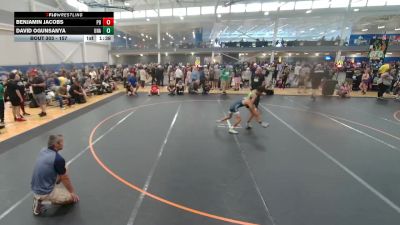 157 lbs Champ. Round 1 - David Ogunsanya, Unattached vs Benjamin Jacobs, Unattached