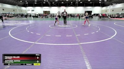 130 lbs Cons. Round 2 - Antonia Antov, Pleasant Hill vs Teagan Miller, Pine Creek