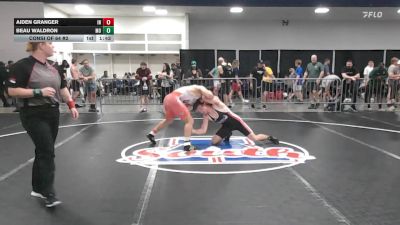 175 lbs Consi Of 64 #2 - Aiden Granger, IN vs Beau Waldron, MO