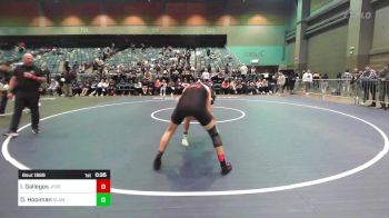 138 lbs Consolation - Isaiah Gallegos, Jefferson vs Drake Hooiman, Slam Academy