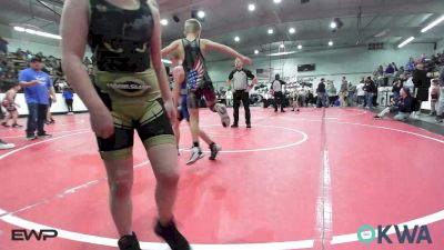 76 lbs Rr Rnd 2 - Haigen Wall, Locust Grove Youth Wrestling vs Trace Smallwood, Dark Cloud Wrestling Club