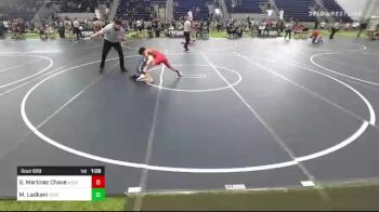 120 lbs Round Of 16 - Giovanni Martinez Chavez, Aces vs Mikey Ladkani, Tesoro HS