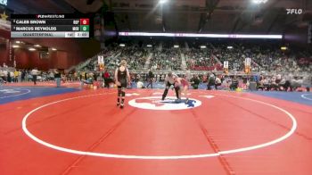 2A-113 lbs Quarterfinal - Marcus Reynolds, Moorcroft vs Caleb Brown, Big Piney