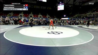 157 lbs Champ. Rd Of 64 - Mack Powell, OK vs Devin Johnson, WI