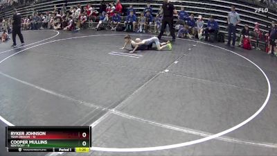 65 lbs Quarterfinals (8 Team) - Ryker Johnson, Team Oregon vs Cooper Mullins, Kentucky