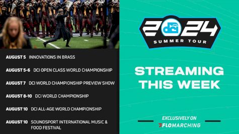 RAIDERS "FAN THE FLAME" at 2024 DCI Open Class World Championship