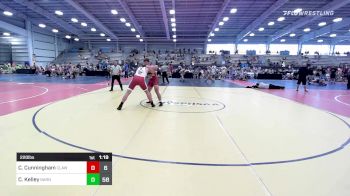 220 lbs Rr Rnd 1 - Caleb Cunningham, Claws Ohio Red vs Cooper Kelley, Smittys Barn