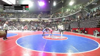215-6A Champ. Round 1 - Cyrus McCoy, Newton vs Terrin Jones, Brookwood
