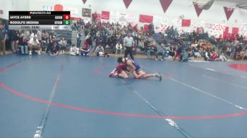 113 lbs Cons. Semi - Jayce Ayers, W. F. West vs Rodolfo Medina, North Thurston