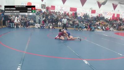 113 lbs Cons. Semi - Jayce Ayers, W. F. West vs Rodolfo Medina, North Thurston