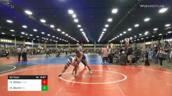 Match - Sammy Wilson, Toss Em Up Wrestling Academy vs Keagan Boyce, Trailblazers Wrestling Club