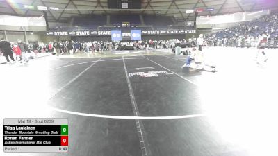 106 lbs Cons. Semis - Trigg Laulainen, Thunder Mountain Wrestling Club vs Ronan Farmer, Askeo International Mat Club