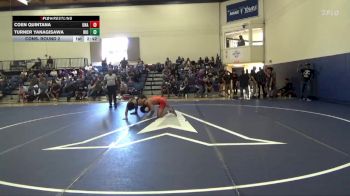 165 lbs Cons. Round 2 - Coen Quintana, Unattached vs Turner Yanagisawa, Rio Hondo College
