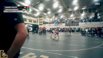 113 lbs 3rd Place Match - Waylon Adkisson, Centralia vs Barron Phillips, Rolla