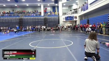 138 lbs Quarterfinal - Jayce Frymire, FREMONT ROSS vs Owen Beard, NAPOLEON