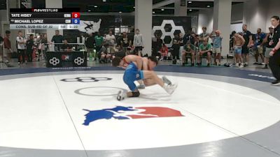 65 kg Cons. Sub-rd Of 32 - Tate Hisey, George Mason vs Michael Lopez, Cool Sunshine Wrestling
