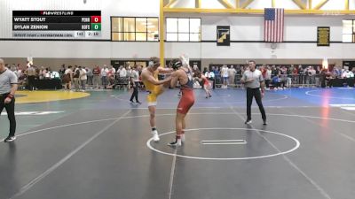 157Brown lbs Rr Rnd 1 - Wyatt Stout, Penn vs Dylan Zenion, Hofstra
