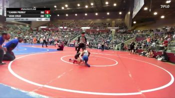 60 lbs 3rd Place Match - Izan Cruz, Conway Wrestling Club vs Caden Pezely, Battlefield Wrestling Club