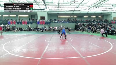 165 lbs Consolation - Adeanna Mckay, Stratford vs Jasmine Afrailova, Suffield/Windsor Locks