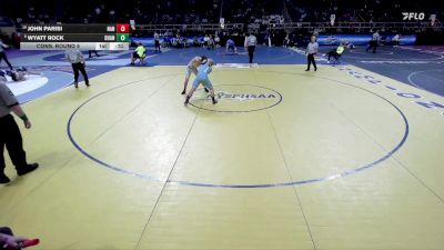 II-138 lbs Cons. Round 5 - John Parisi, Nanuet vs Wyatt Rock, Duanesburg/Schoharie