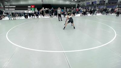 123.8-130.9 lbs Champ. Round 2 - Jack Dupont, Tennessee vs Finn Jensen, Utah