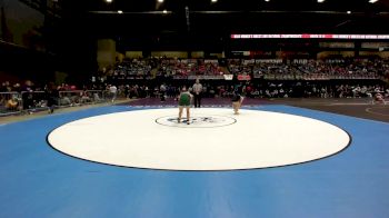 125 lbs Champ. Round 1 - Avery Jones, De Soto HS vs Abbie Slothower, Salina-Central HS