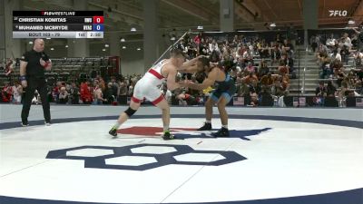 79 lbs Champ. Round 2 - Christian Komitas, Ranger Wrestling Club vs Muhamed McBryde, New York Athletic Club