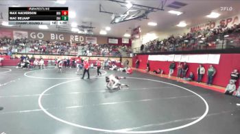 138 lbs Champ. Round 2 - Mac Belnap, Snake River vs Max Halverson, Minico
