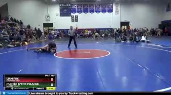 132 lbs Quarterfinal - Hunter Smith-Velarde, Lander Valley vs Liam Fox, Cheyenne East