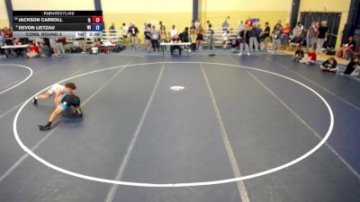 150 lbs Cons. Round 5 - Jackson Carroll, IL vs Devon Lietzau, WI