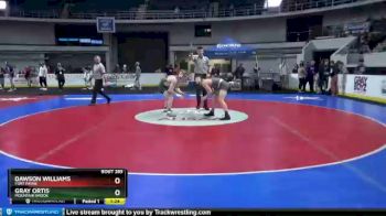 5 lbs Quarterfinal - Gray Ortis, Mountain Brook vs Dawson Williams, Fort Payne