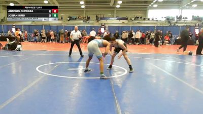 132 lbs 3rd Place - Antonio Guebara, KS vs Josiah Sims, OH