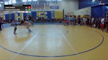 120 lbs Cons. Round 4 - Niccolo Pellicano, Venice Takedown Club vs Juan Torres, Lincoln High School